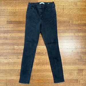 Social Standard‎ Sanctuary High Rise Skinny Jeans Women's Size 6/28 Black Denim